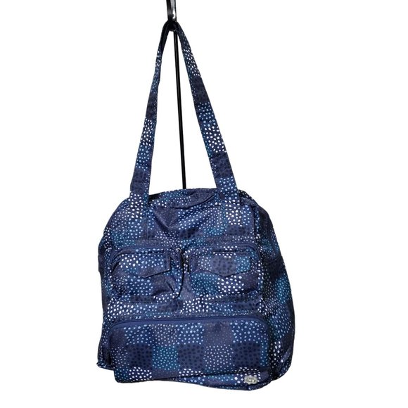Lug Tote Bag Confetti Puddle Jumper Overnight Gym Packable Shoulder Carry On